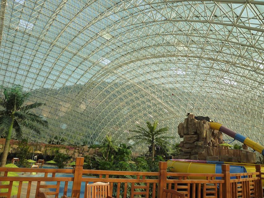 高安游乐场网架