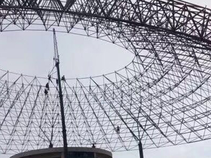 高安篮球馆球形网架厂家价格